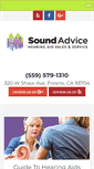 Mobile Screenshot of hearingaidsfresno.com